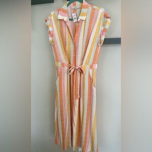 Loft Summer Shirt Dress